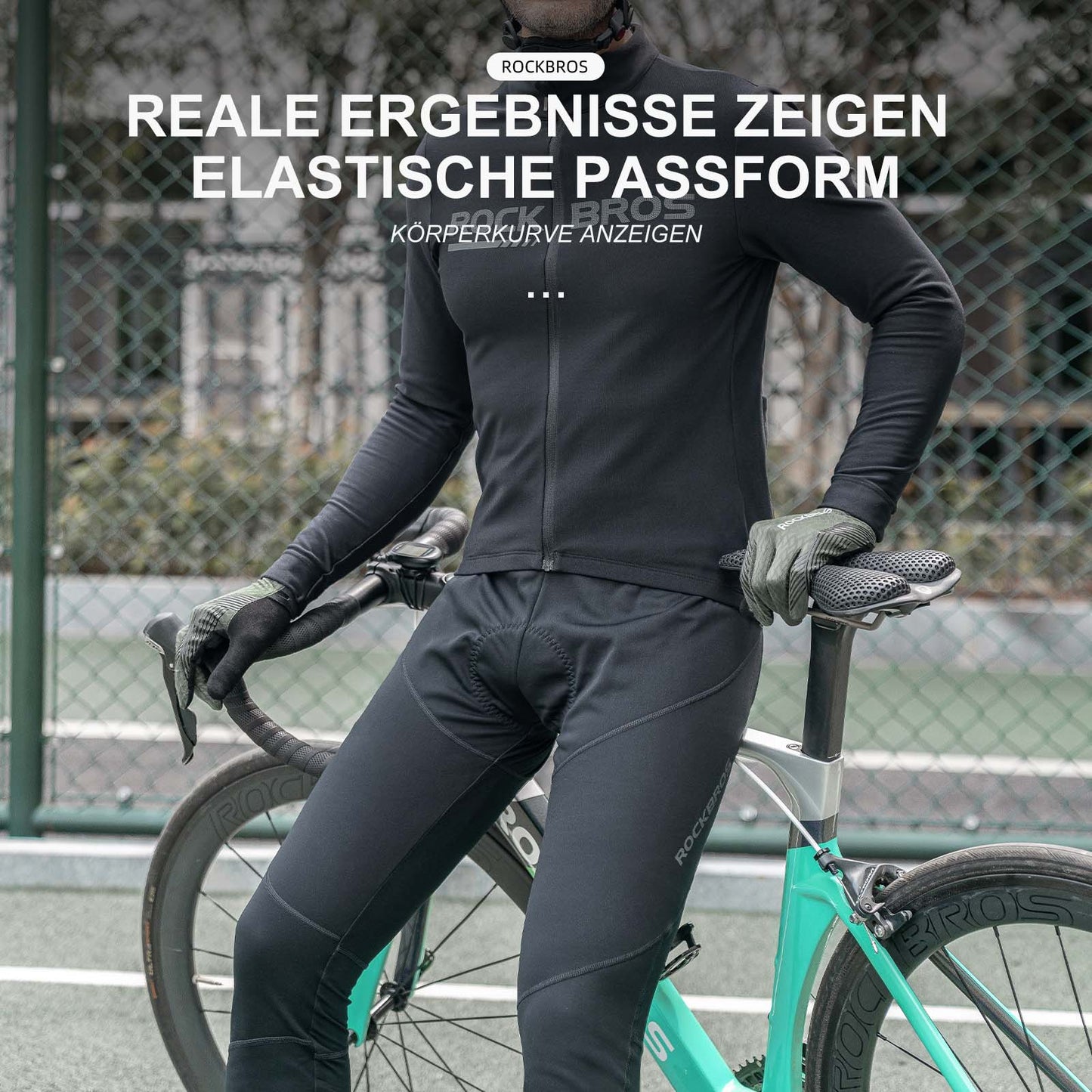 Veste de cyclisme d'hiver, vêtement de cyclisme coupe-vent, style sportif, ROCKBROS