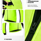 Veste et pantalon de cyclisme d'hiver vert vif ROCKBROS