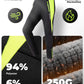 Veste et pantalon de cyclisme d'hiver vert vif ROCKBROS