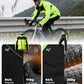 Veste et pantalon de cyclisme d'hiver vert vif ROCKBROS