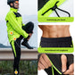 Veste et pantalon de cyclisme d'hiver vert vif ROCKBROS
