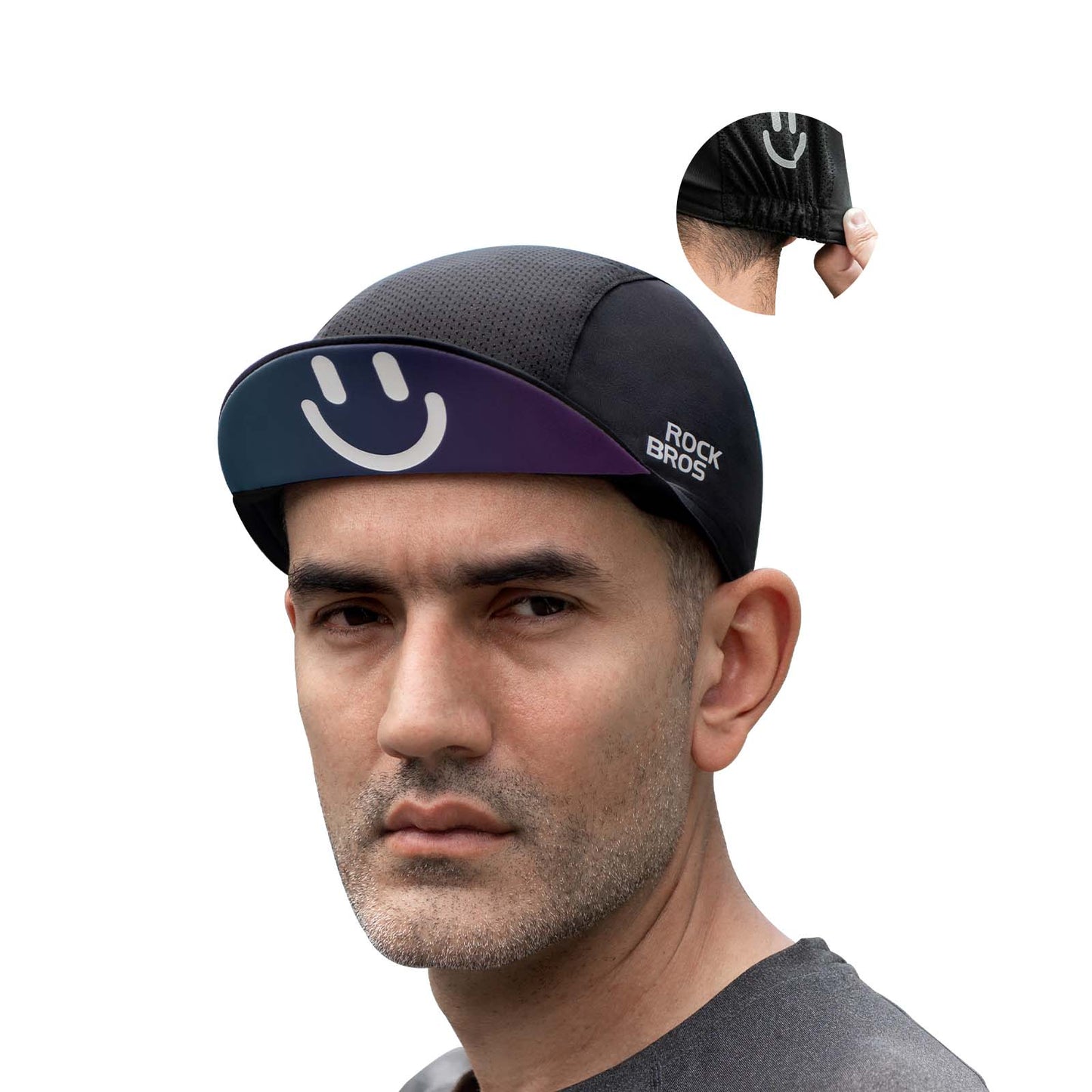 Casquette de cyclisme d'été, anti-transpirante, légère, unisexe, ROCKBROS