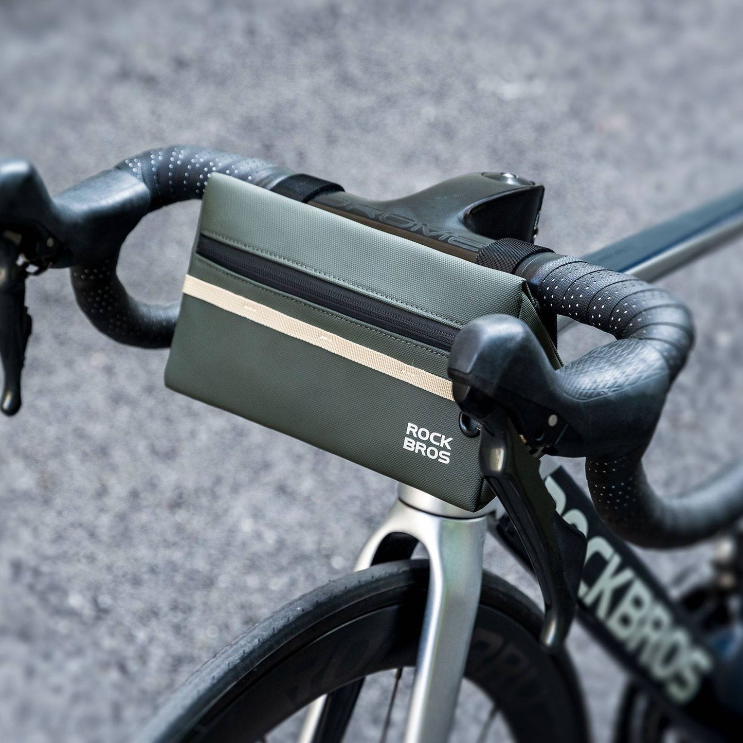 Sacoche de guidon pour vélo, panier de vélo, 6 couleurs, env. 1,3 L, ROCKBROS