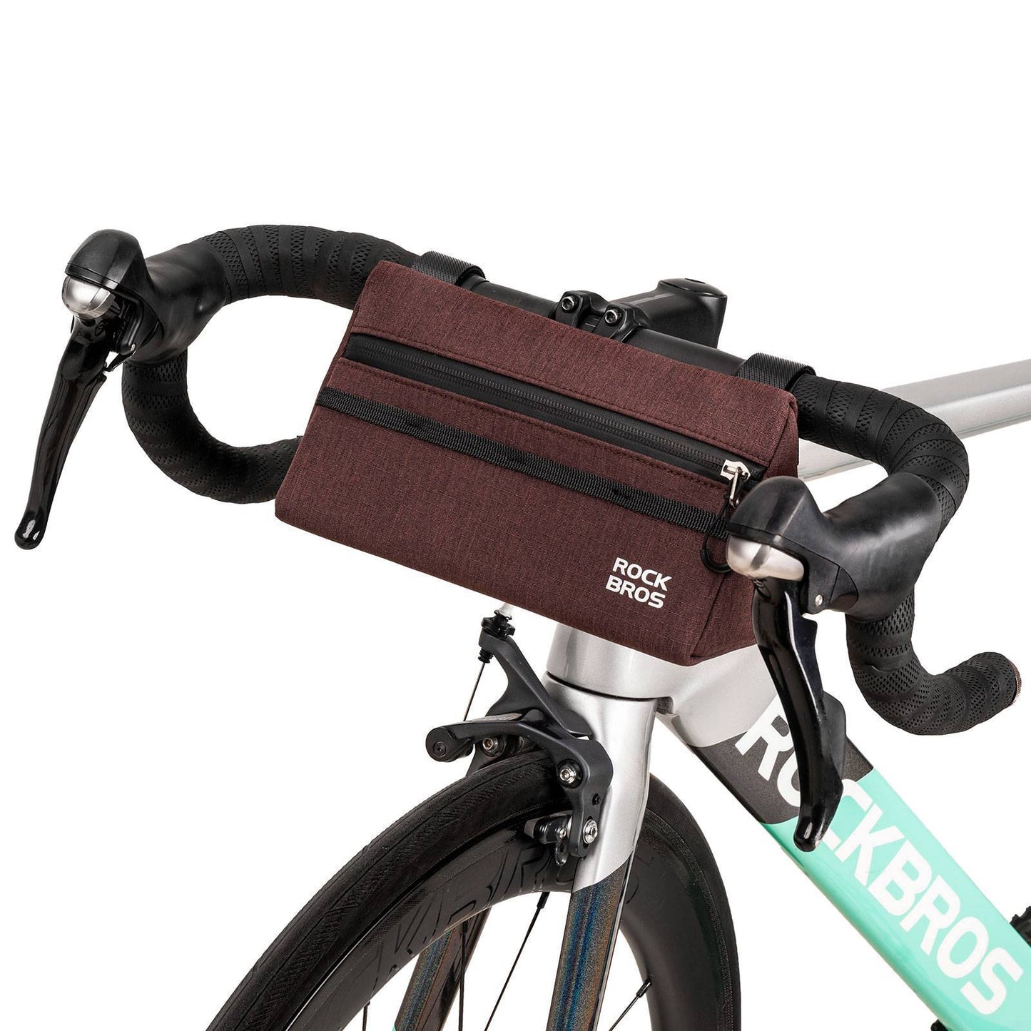 Sacoche de guidon pour vélo, panier de vélo, 6 couleurs, env. 1,3 L, ROCKBROS