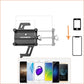Support de téléphone pour vélo/moto avec clip rotatif à 360° ROCKBROS