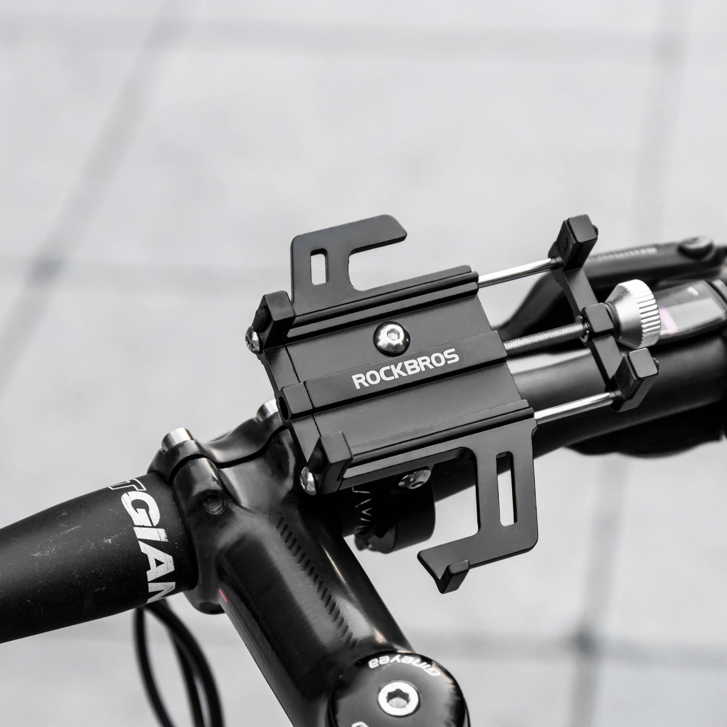 Support de téléphone pour vélo/moto avec clip rotatif à 360° ROCKBROS