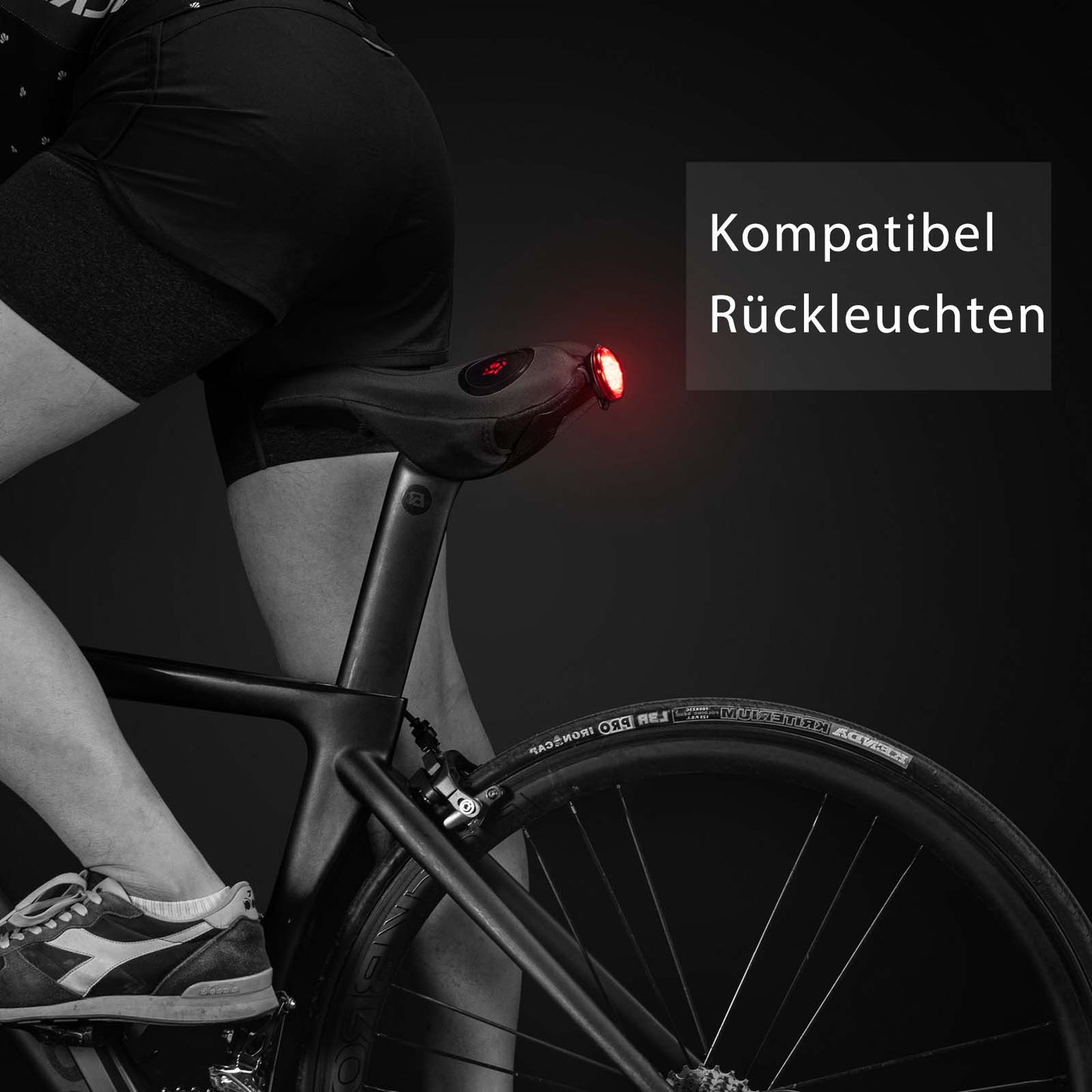 Housse de selle de vélo en gel noir ROCKBROS