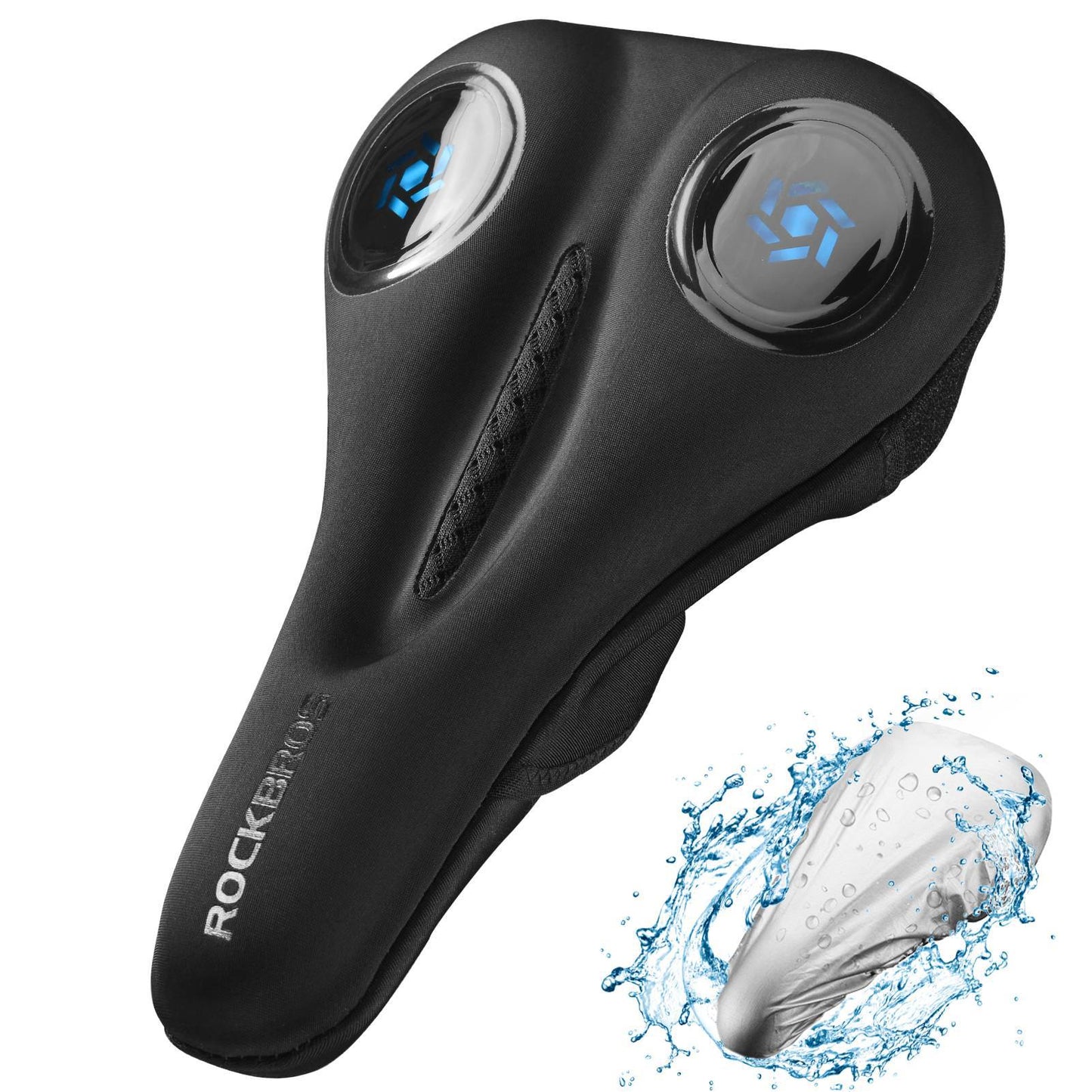 Housse de selle de vélo en gel noir ROCKBROS