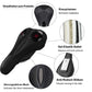 Housse de selle de vélo en gel noir ROCKBROS