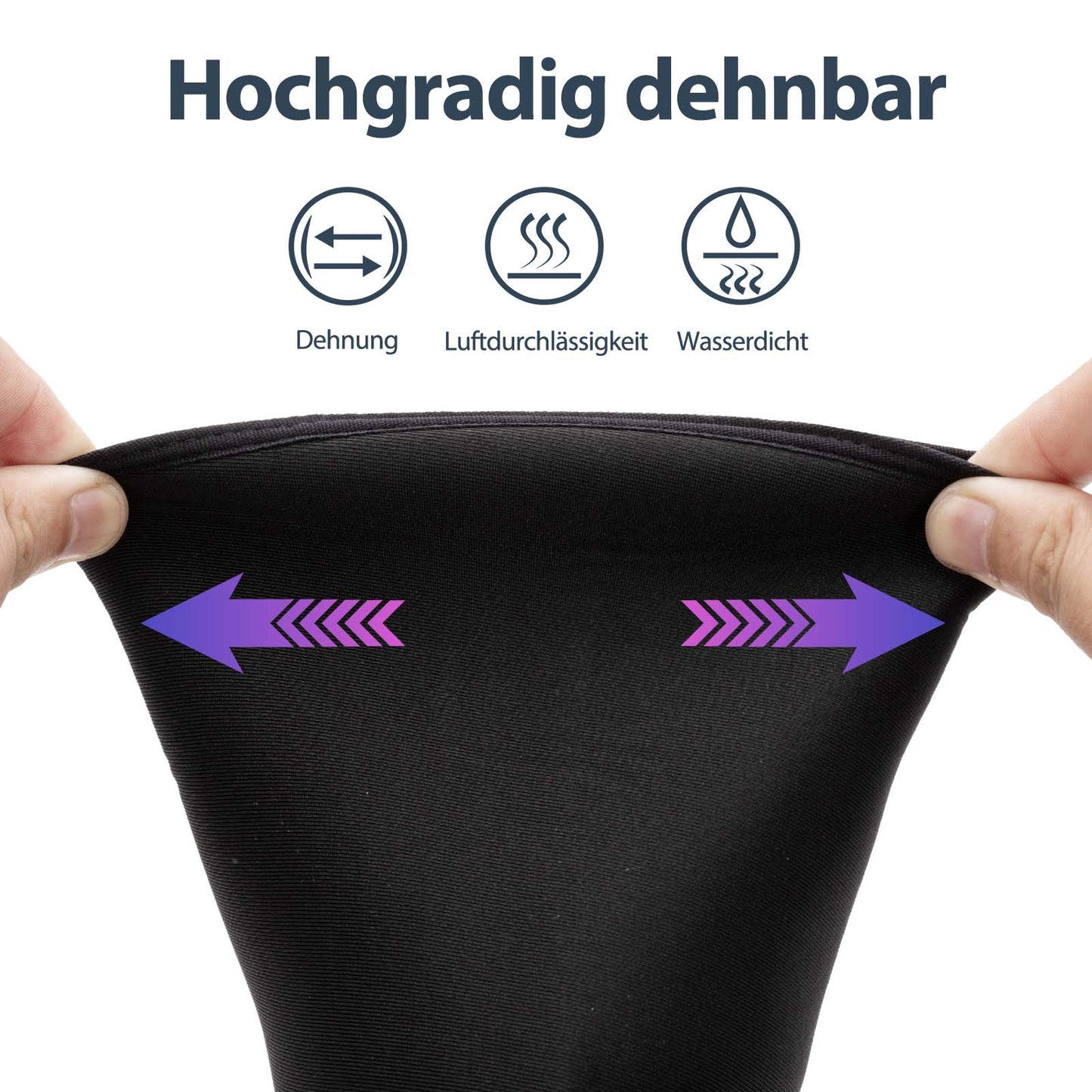 Surchaussures de cyclisme d'hiver, chaudes et imperméables, noires, ROCKBROS