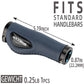Poignées de vélo en cuir pour guidon de 22,2 mm de diamètre, ROCKBROS