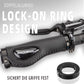 Poignées de vélo en cuir pour guidon de 22,2 mm de diamètre, ROCKBROS