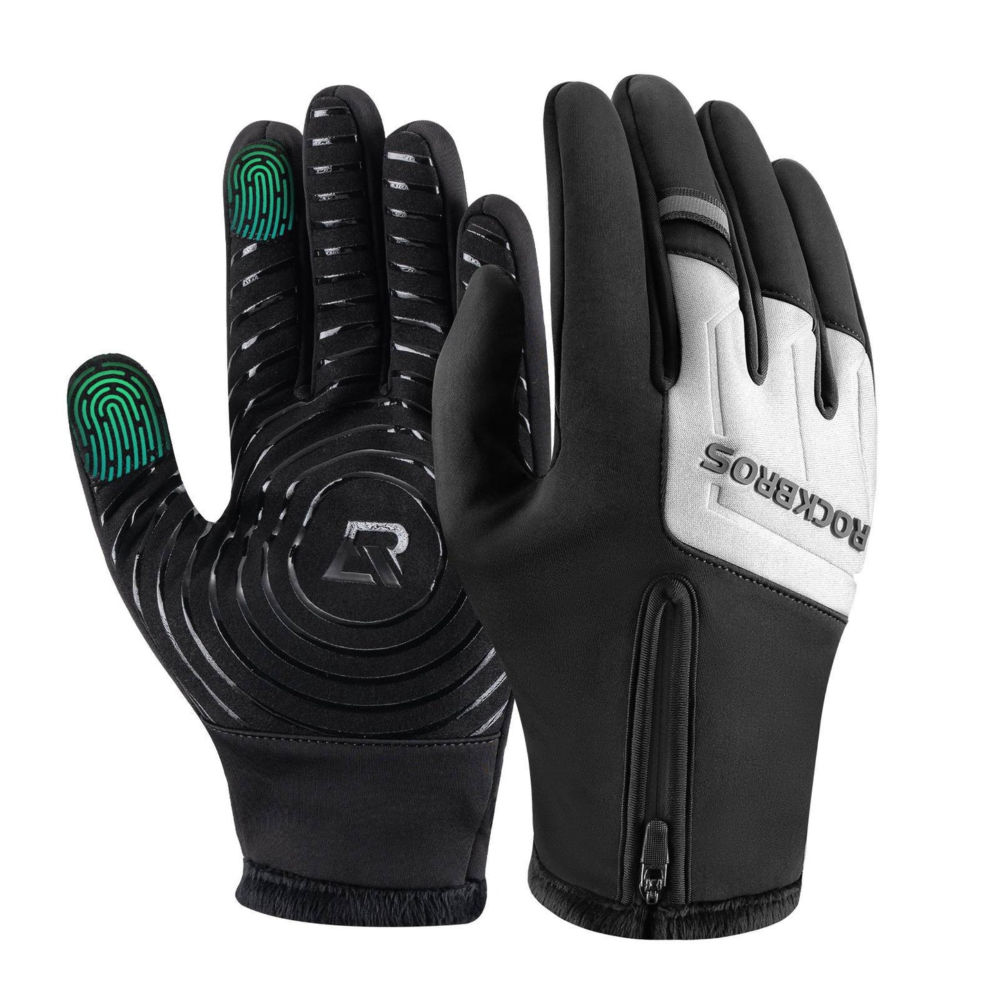Gants de cyclisme tactiles chauds d'hiver S-XL ROCKBROS