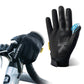 Gants de cyclisme chauds, coupe-vent et à doigts complets ROCKBROS
