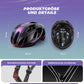 ROCKBROS Casque de vélo 58-62cm Réglable Casque urbain Ventilation Unisexe