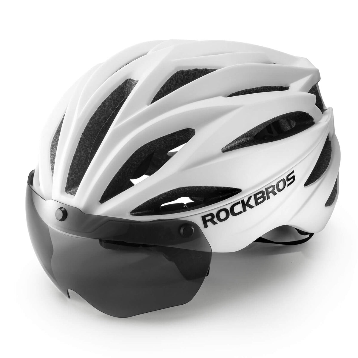 Casque de vélo ROCKBROS Casque MTB Magnétique Amovible avec Visière