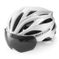 Casque de vélo ROCKBROS Casque MTB Magnétique Amovible avec Visière