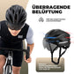 Casque de vélo ROCKBROS Casque MTB Magnétique Amovible avec Visière