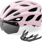 Casque de vélo ROCKBROS avec lunettes magnétiques amovibles intégrées & visière