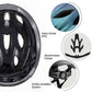Casque de vélo ROCKBROS avec lunettes magnétiques amovibles intégrées & visière