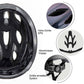 Casque de vélo ROCKBROS avec lunettes magnétiques amovibles intégrées & visière