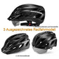 Casque de vélo ROCKBROS avec lunettes magnétiques amovibles intégrées & visière
