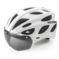 Casque de vélo ROCKBROS avec lunettes magnétiques amovibles intégrées & visière