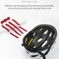 Casque de vélo ROCKBROS avec lunettes magnétiques amovibles intégrées & visière