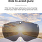 Casque de vélo ROCKBROS avec lunettes magnétiques amovibles intégrées & visière