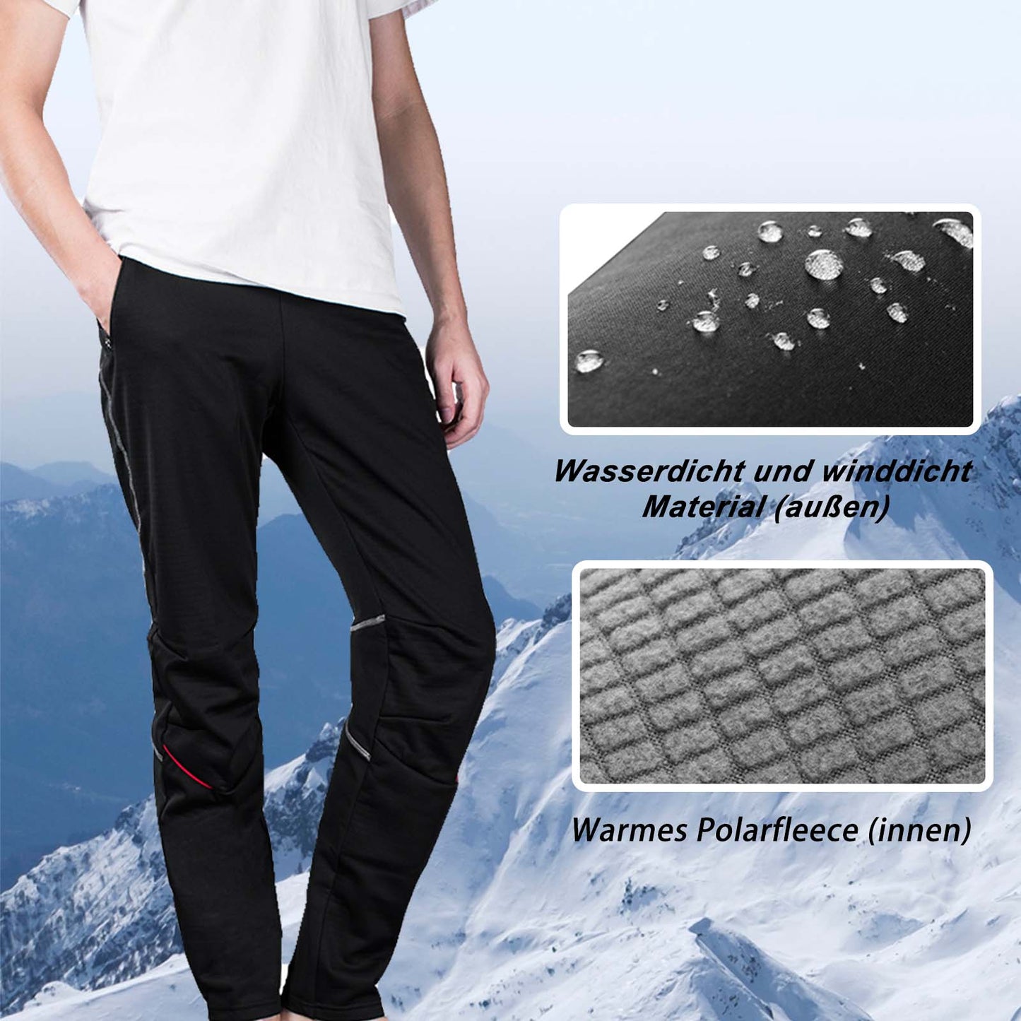 Pantalon de cyclisme homme, pantalon de loisirs, activités de plein air, tailles M à 4XL, ROCKBROS