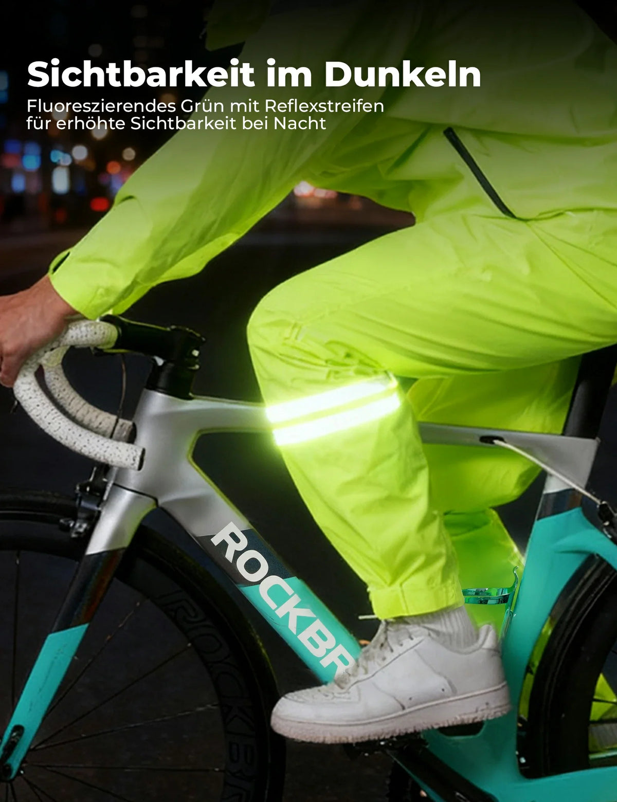 ROCKBROS Pantalon de cyclisme homme long imperméable