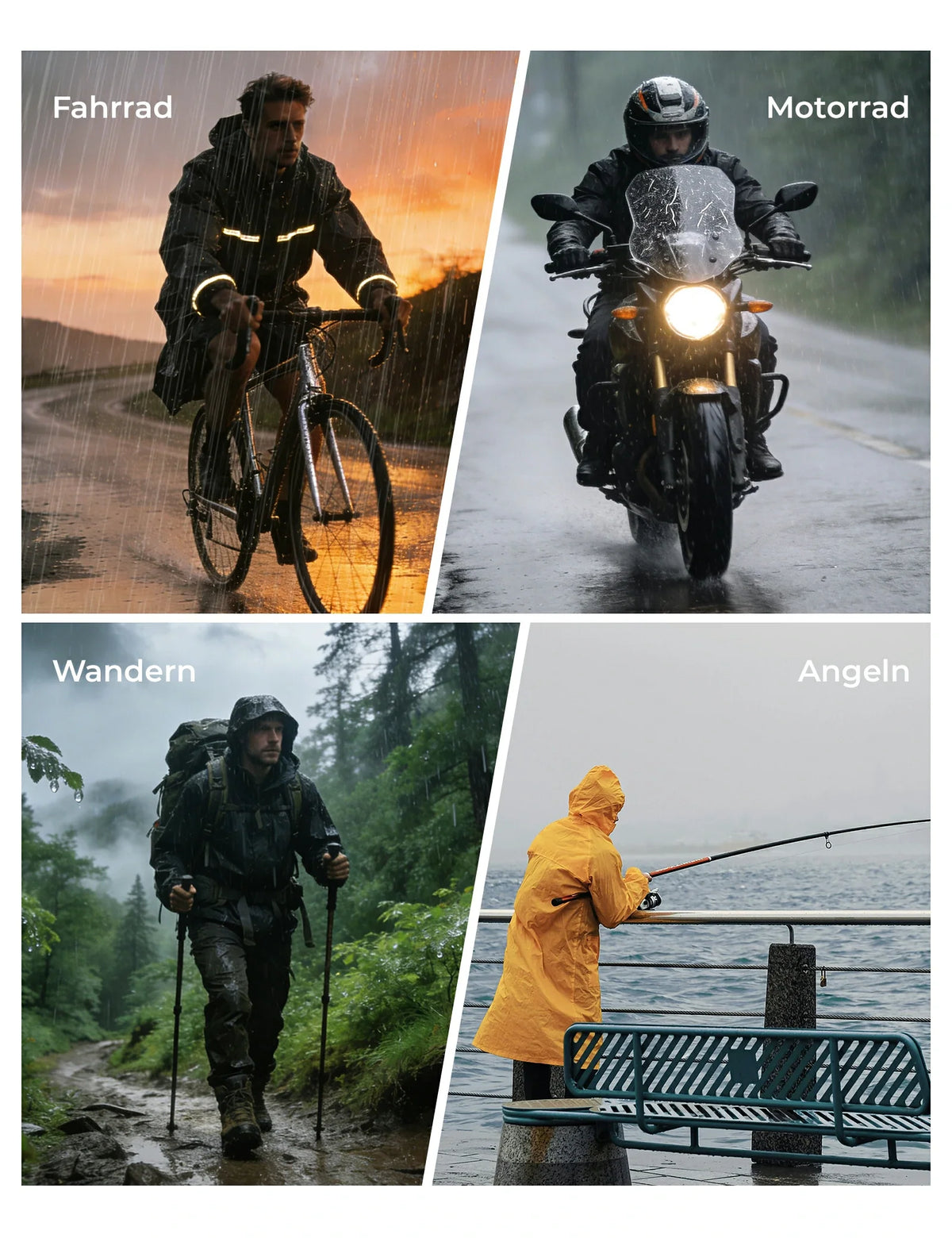 ROCKBROS Veste de cyclisme homme imperméable respirante