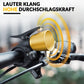 ROCKBROS Sonnette de Vélo Forte Sonnette Rétro pour VTT Vélo de Route Quatre Couleurs