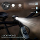 Ensemble d'éclairage pour vélo, comprenant un feu arrière et un feu avant, ROCKBROS