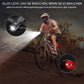 Ensemble d'éclairage pour vélo, comprenant un feu arrière et un feu avant, ROCKBROS