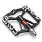Pédales de vélo VTT en aluminium de 9/16 pouce avec roulements étanches ROCKBROS