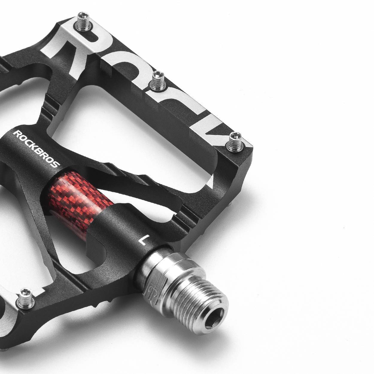 Pédales de vélo VTT en aluminium de 9/16 pouce avec roulements étanches ROCKBROS