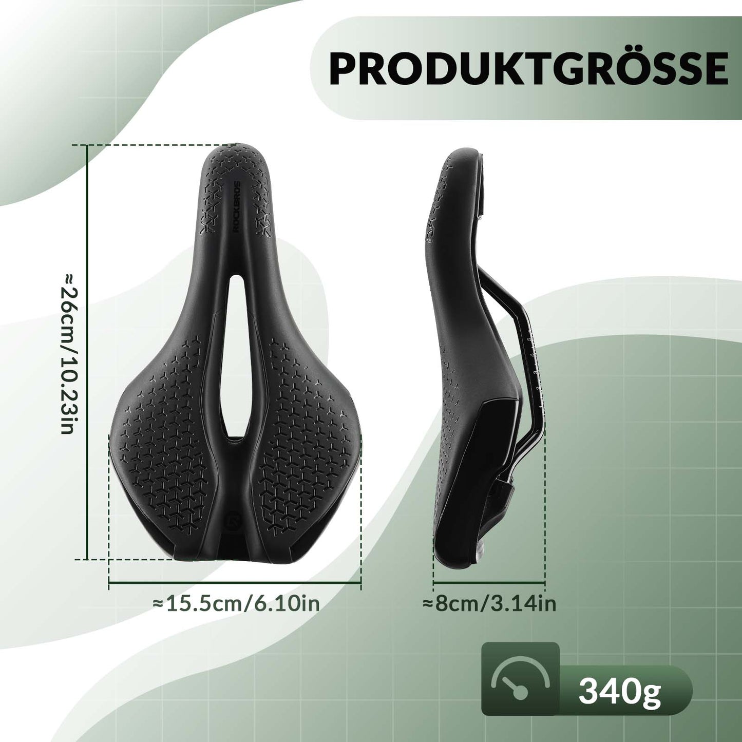 Selle de vélo ergonomique creuse et confortable, antidérapante, ROCKBROS