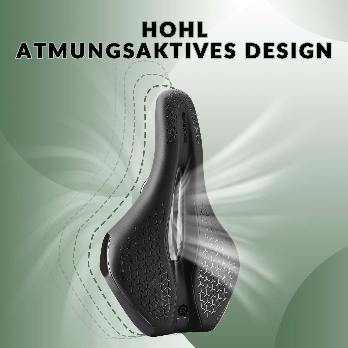 Selle de vélo ergonomique creuse et confortable, antidérapante, ROCKBROS