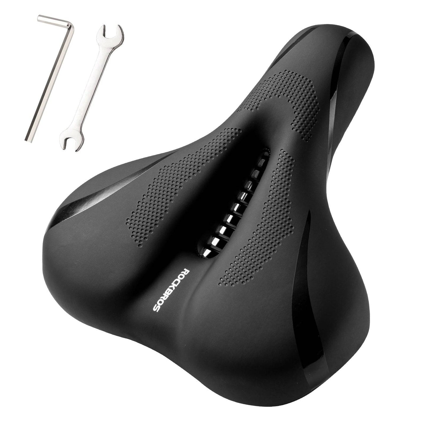 Selle de vélo en mousse à mémoire de forme respirante et gel ROCKBROS
