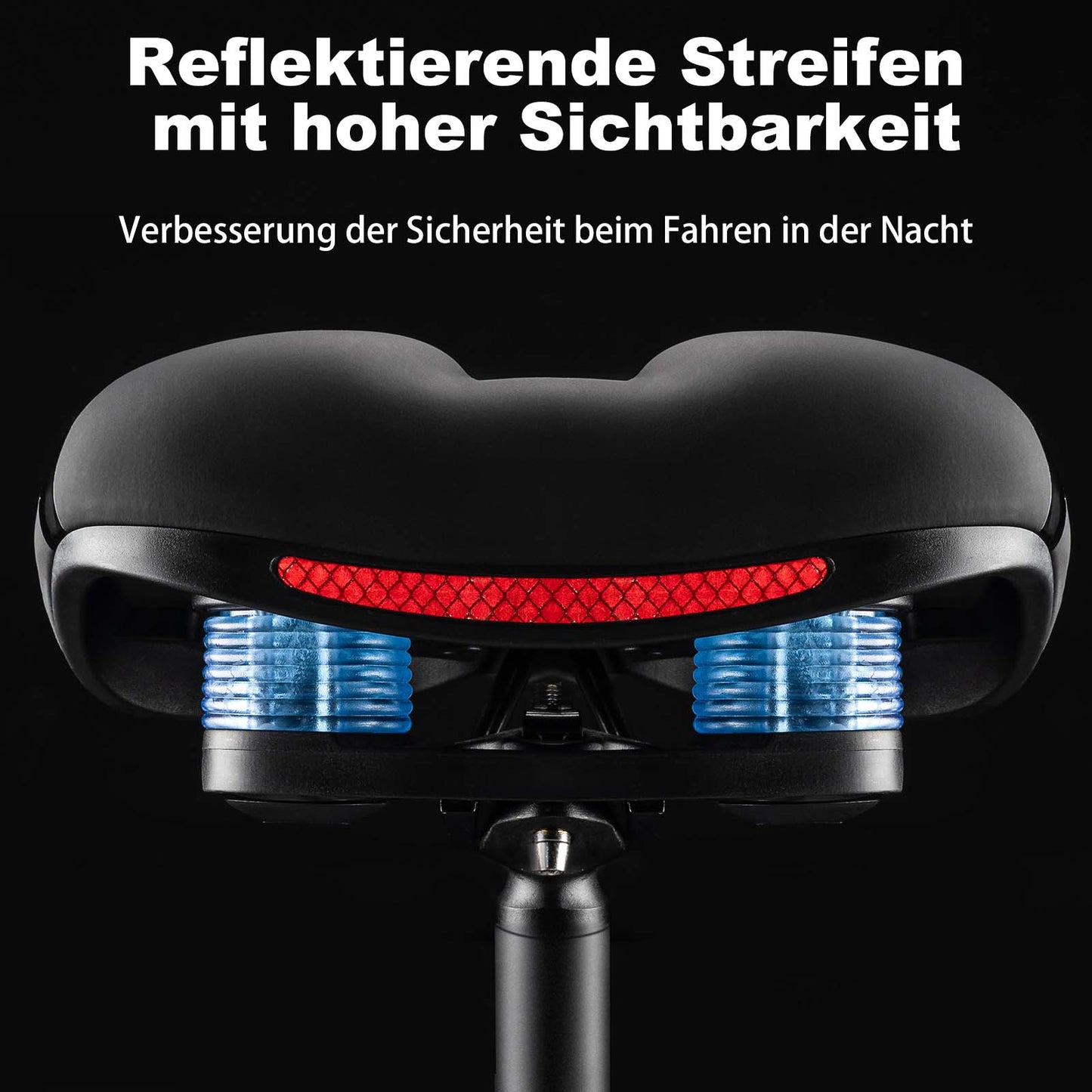 Selle de vélo en mousse à mémoire de forme respirante et gel ROCKBROS