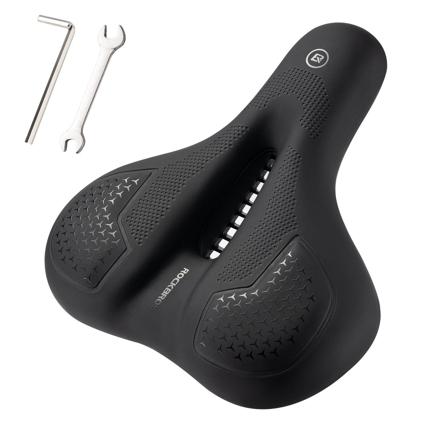 Selle de vélo en mousse à mémoire de forme respirante et gel ROCKBROS