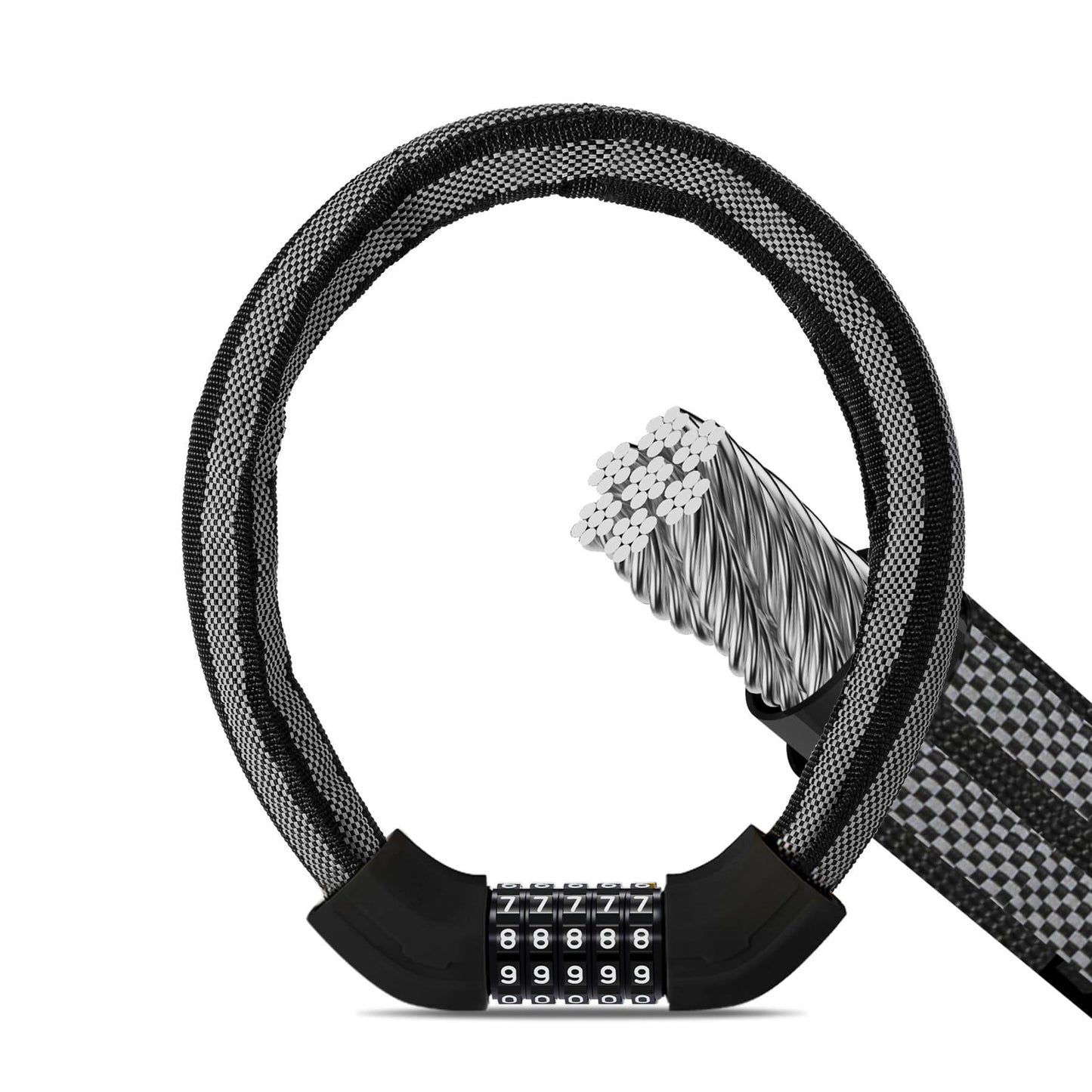 Antivol de vélo à combinaison, 19 mm d'épaisseur, ROCKBROS