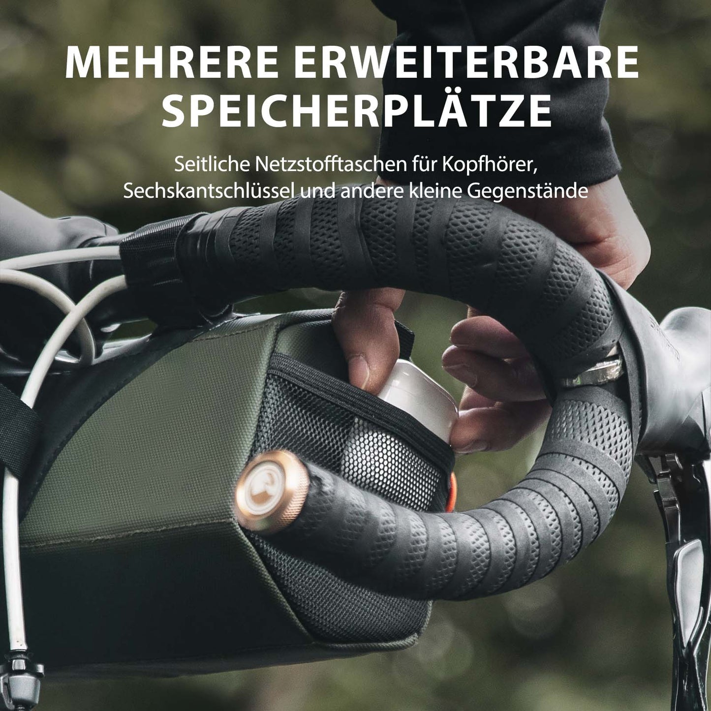 Sacoche de guidon de vélo 2,2 L avec bandoulière, disponible en 6 couleurs, ROCKBROS
