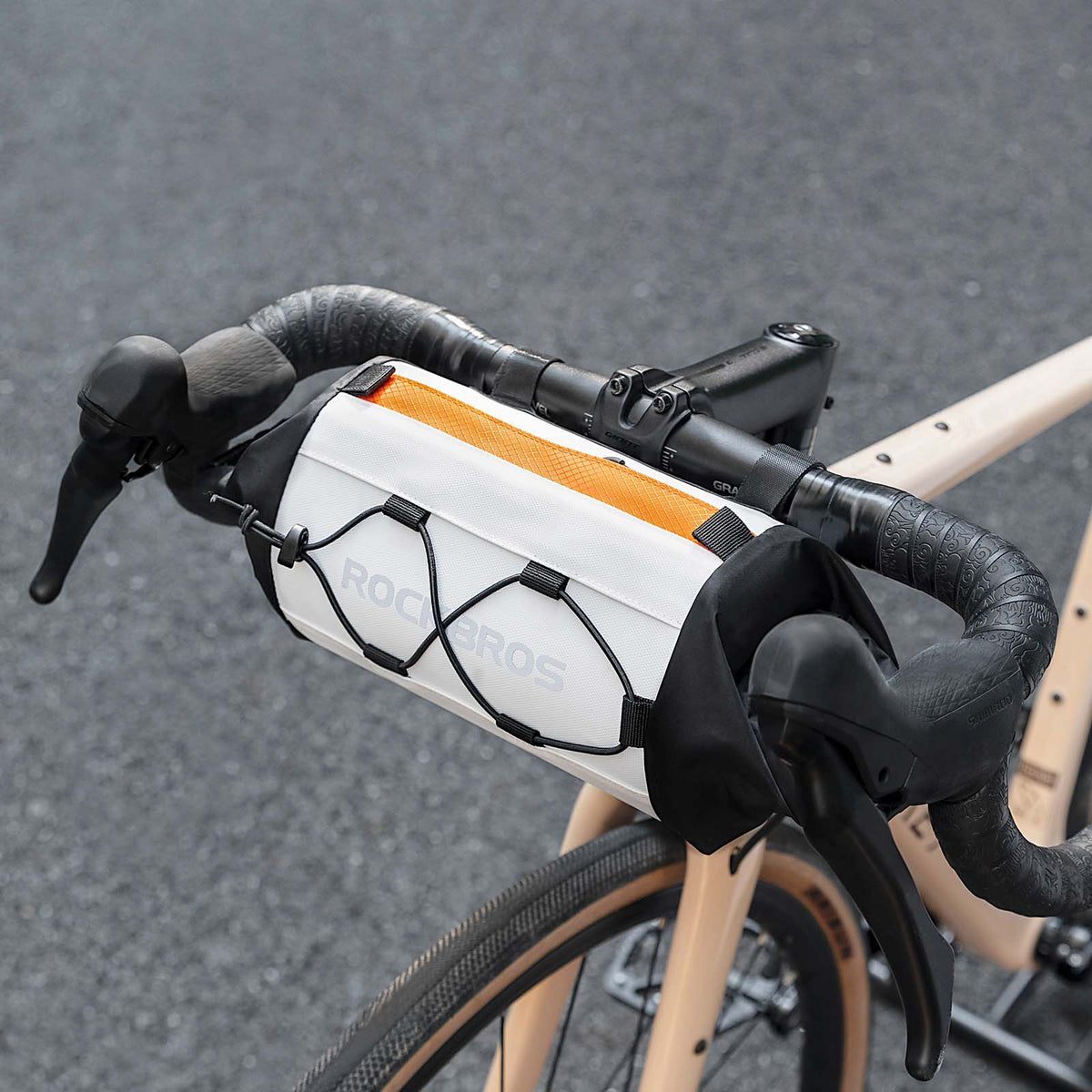 ROCKBROS Sac de vélo Sac de guidon Sac de rangement avec bandoulière