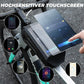 Sacoche de vélo étanche, étui pour téléphone portable compatible avec les smartphones à écran tactile de 6,8 pouces, ROCKBROS