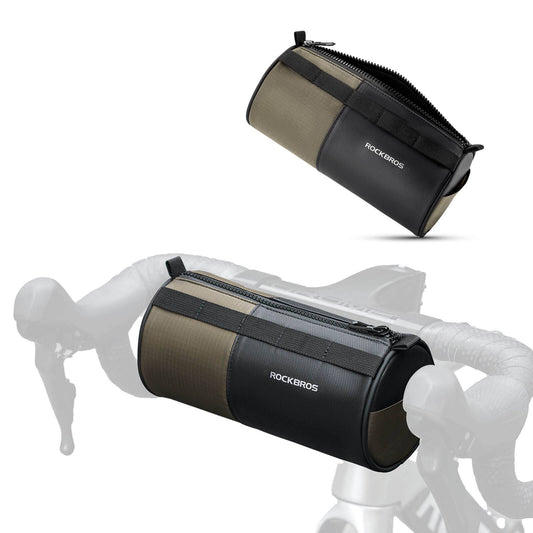 Sacoche de guidon cylindrique ROCKBROS, 1,7 L, avec bandoulière