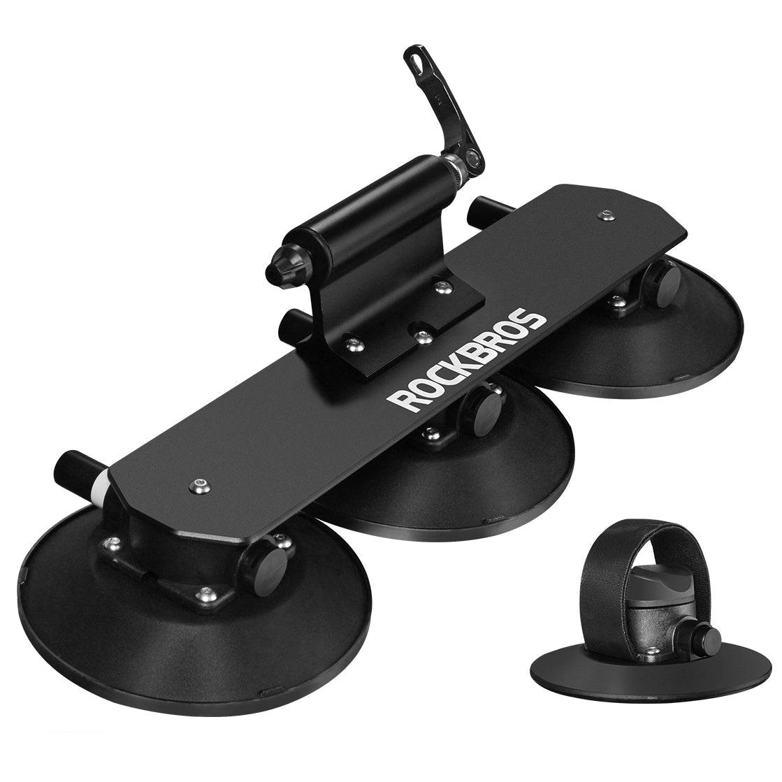 ROCKBROS Porte-vélo de vélo Porte-vélo de toit avec ventouses Montage rapide
