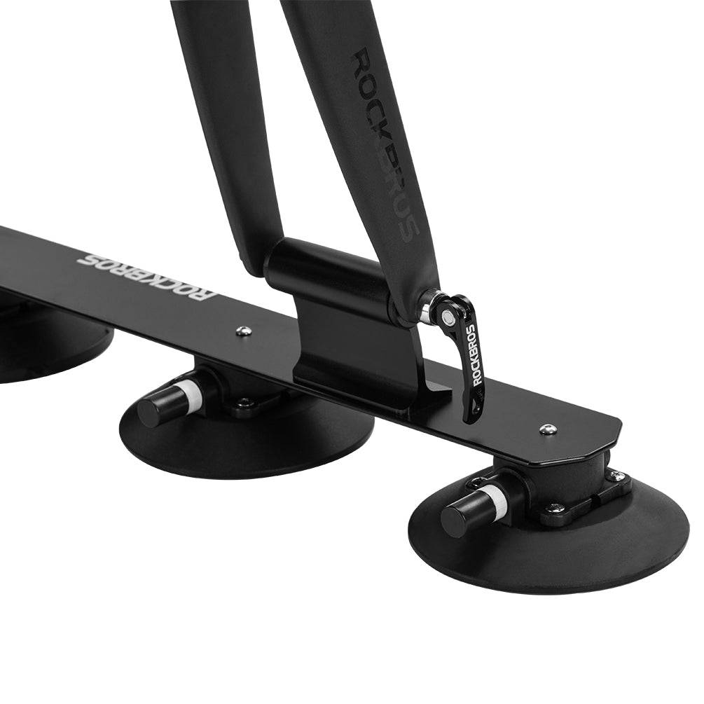 ROCKBROS Porte-vélo de vélo Porte-vélo de toit avec ventouses Montage rapide