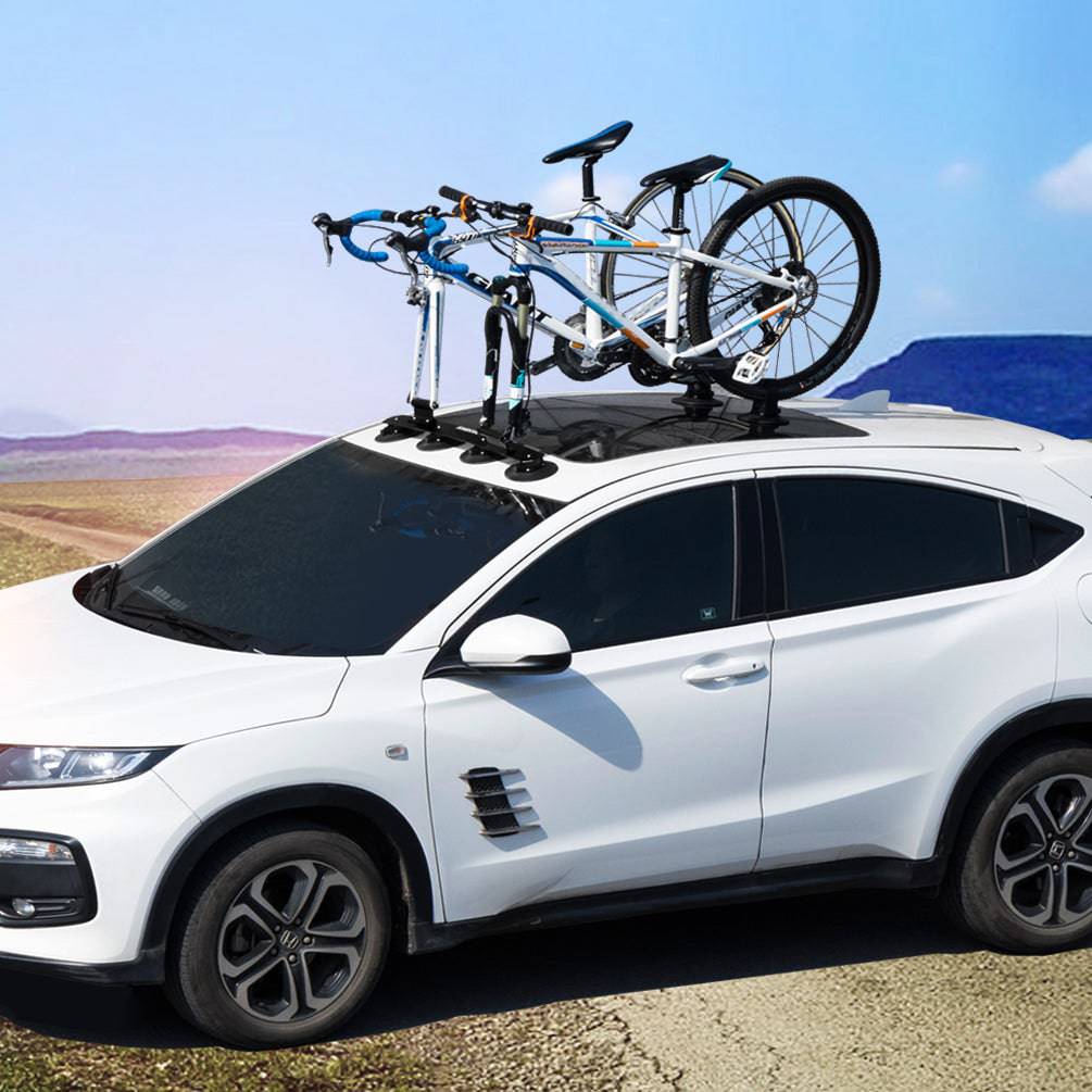 ROCKBROS Porte-vélo de vélo Porte-vélo de toit avec ventouses Montage rapide
